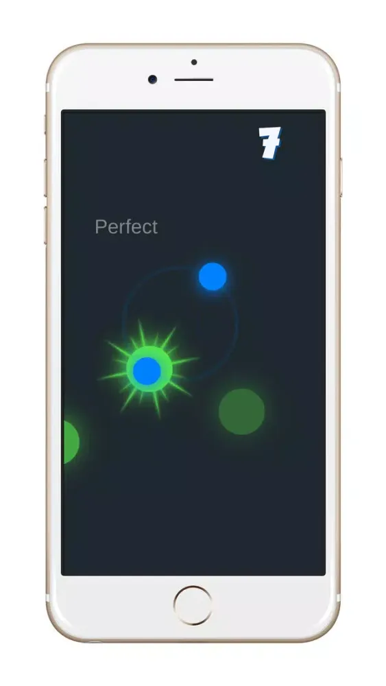 Tangkapan layar Rotating Dots