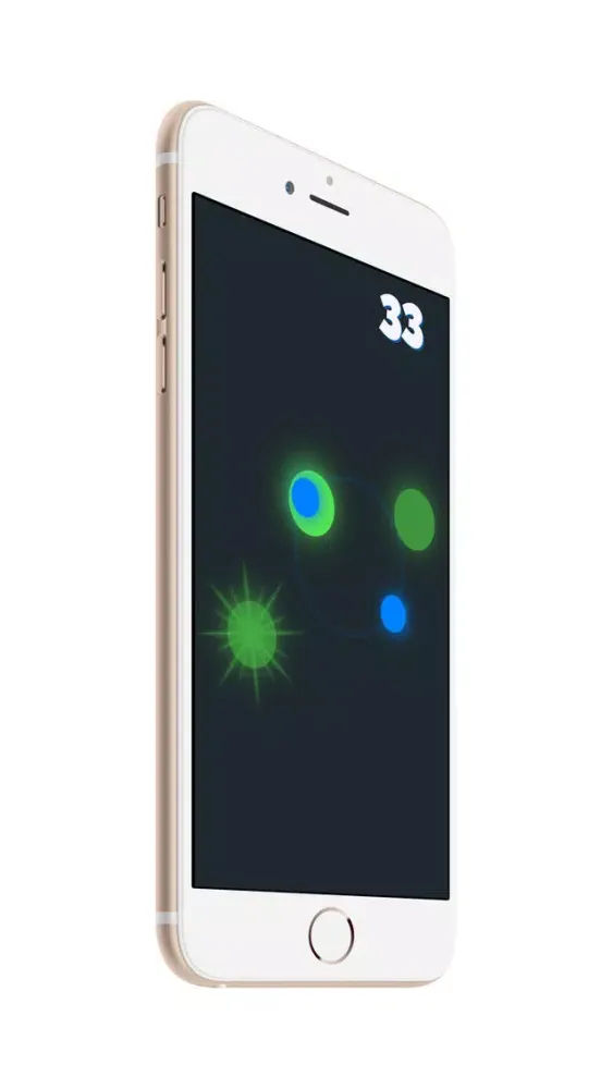 Tangkapan layar Rotating Dots