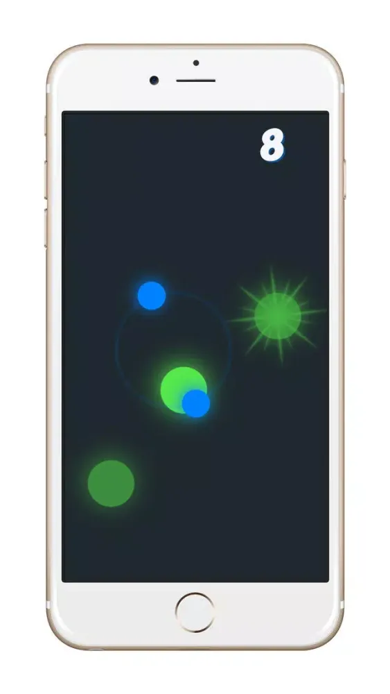 Tangkapan layar Rotating Dots
