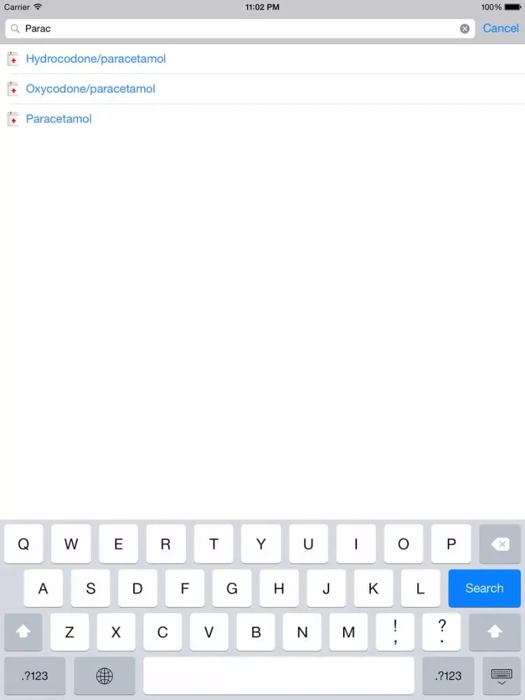 Best Drugs Dictionary iPad 应用截图