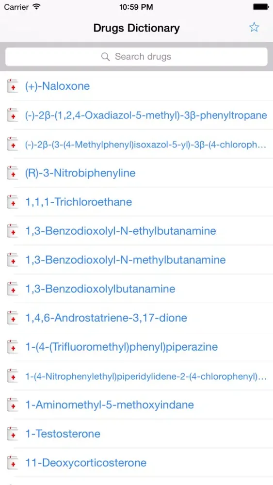Best Drugs Dictionary应用截图