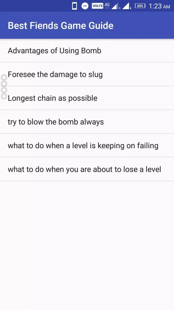 ภาพหน้าจอของ Best Fiends Game Guide