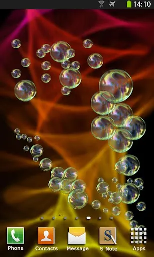 Photo Bubbles Live Wallpaper سکرین شاٹس