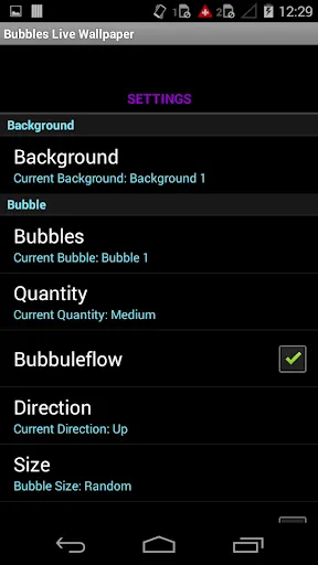 Photo Bubbles Live Wallpaper سکرین شاٹس