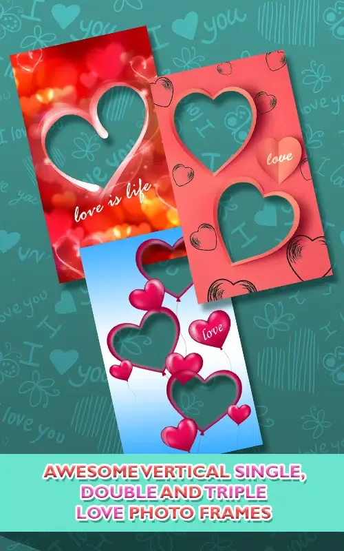 Love Photo frames Collage Screenshots