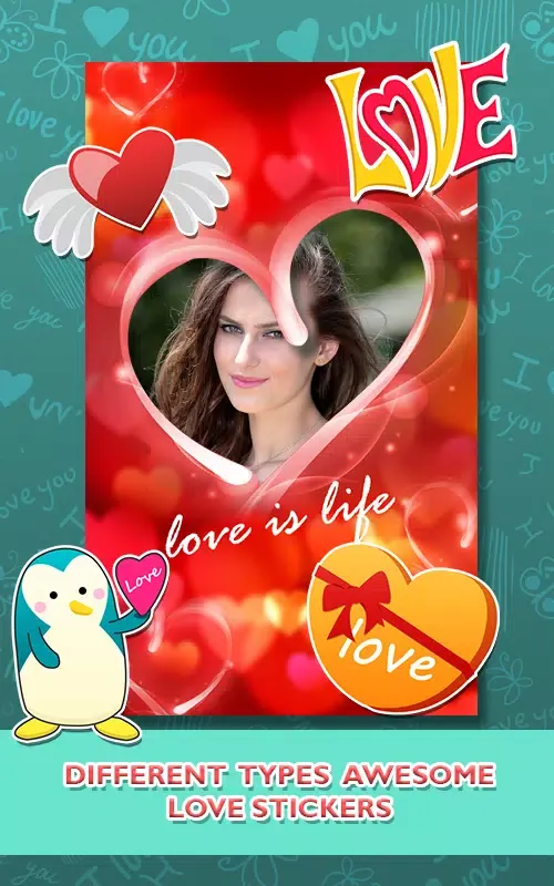 Love Photo frames Collage Screenshots
