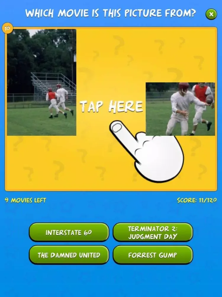 Tangkapan layar Best Movies Quiz - Free Word Guess Picture Game! iPad 