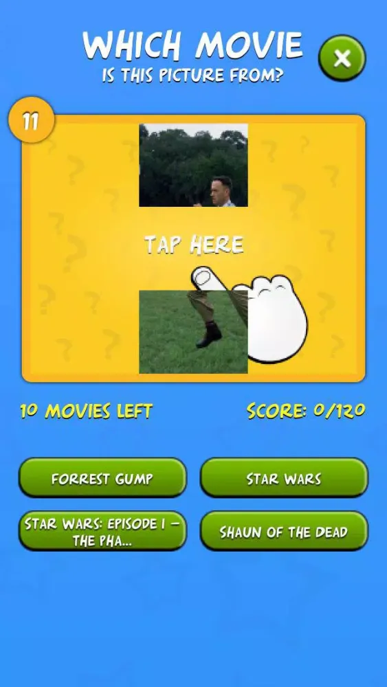 Tangkapan layar Best Movies Quiz - Free Word Guess Picture Game!