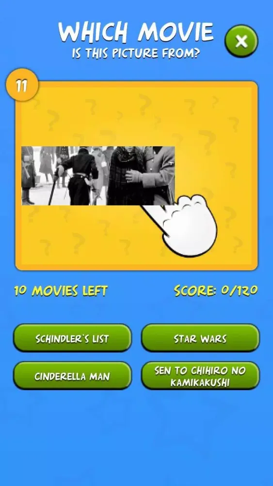 Tangkapan layar Best Movies Quiz - Free Word Guess Picture Game!