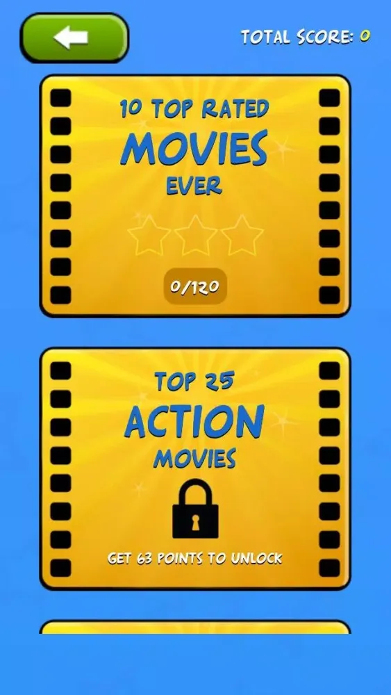 Tangkapan layar Best Movies Quiz - Free Word Guess Picture Game!