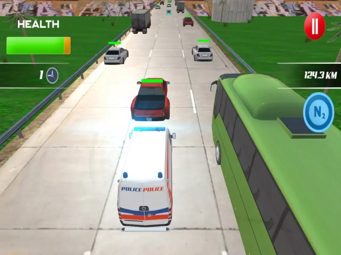 Скриншоты Smash Traffic Racing iPad 