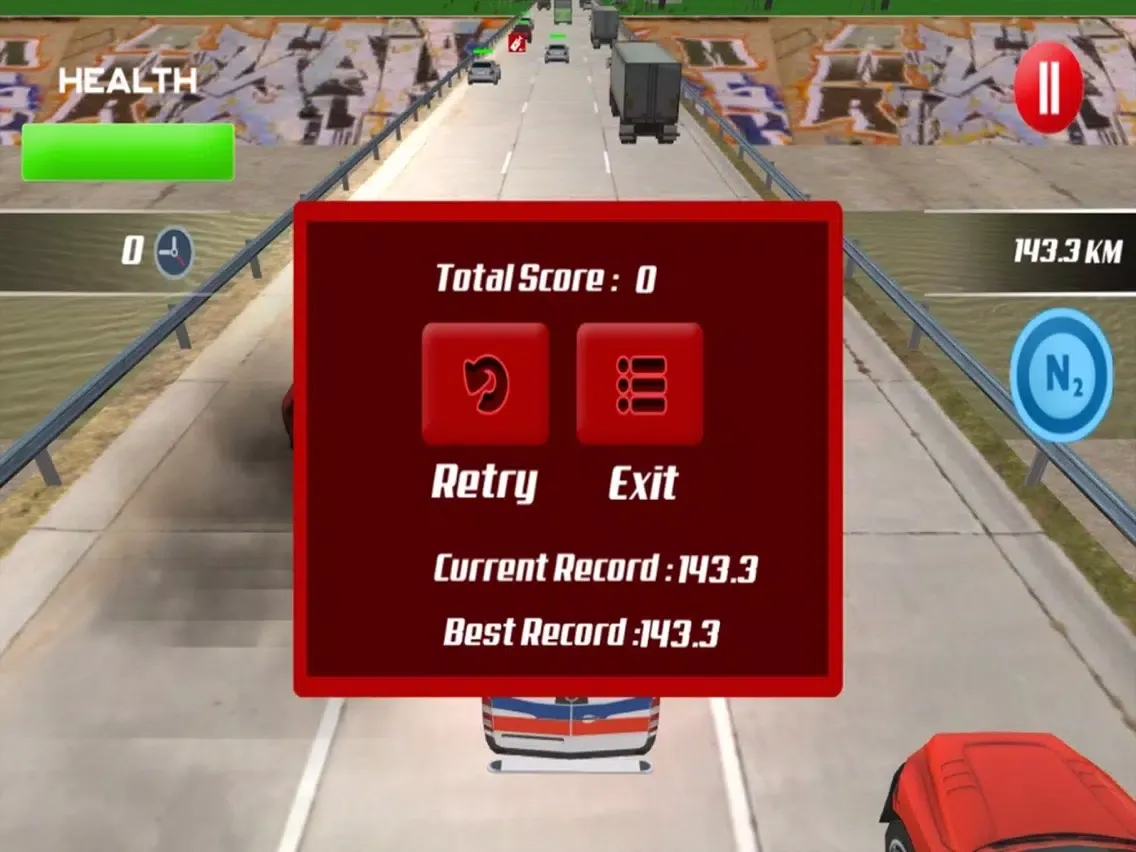 Скриншоты Smash Traffic Racing iPad 