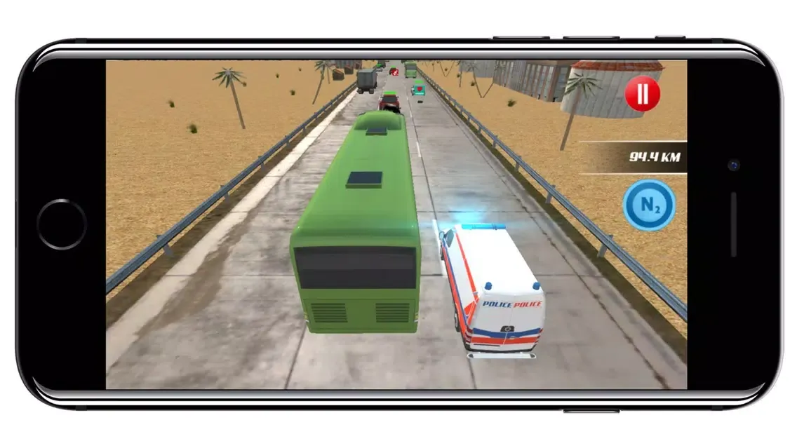 Скриншоты Smash Traffic Racing