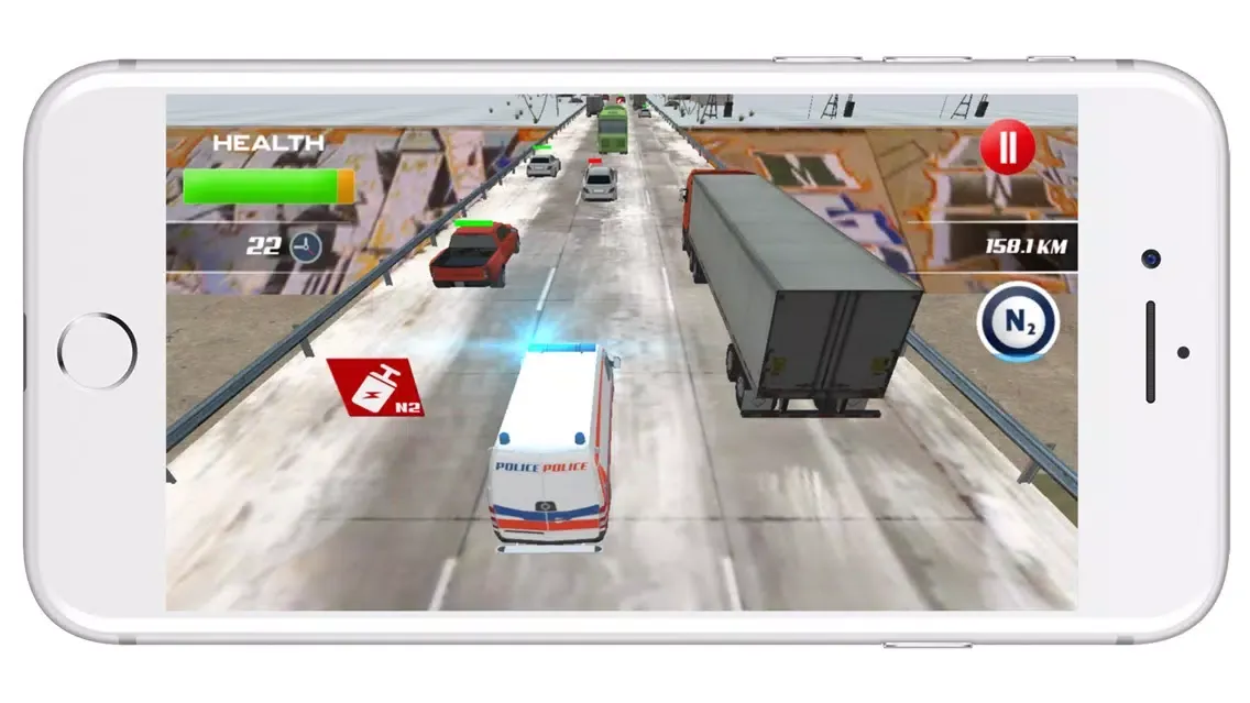 Скриншоты Smash Traffic Racing