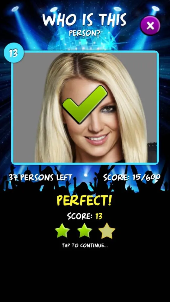 Capturas de tela do Best Singers Quiz - Free Music Game