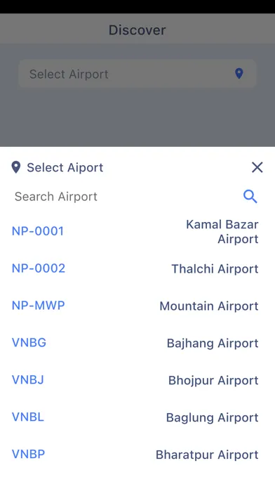 Ảnh chụp màn hình của Aviation Met Nepal (Beta)