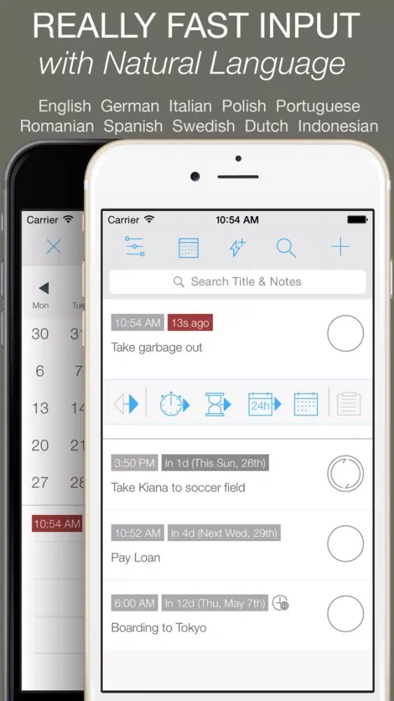Capturas de pantalla de Beja - Fast Reminders and Todo app