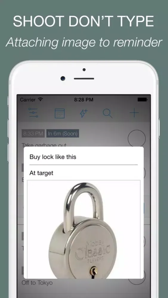Capturas de pantalla de Beja - Fast Reminders and Todo app