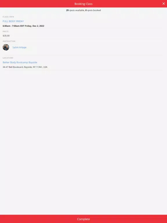 Capturas de tela do Better Body Bootcamp iPad 