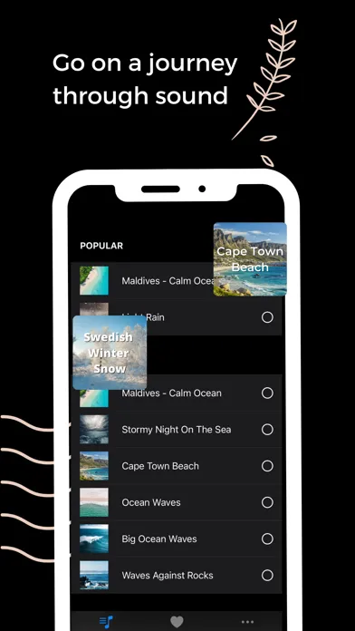 Capturas de pantalla de Sleep Journey - Nature Sounds
