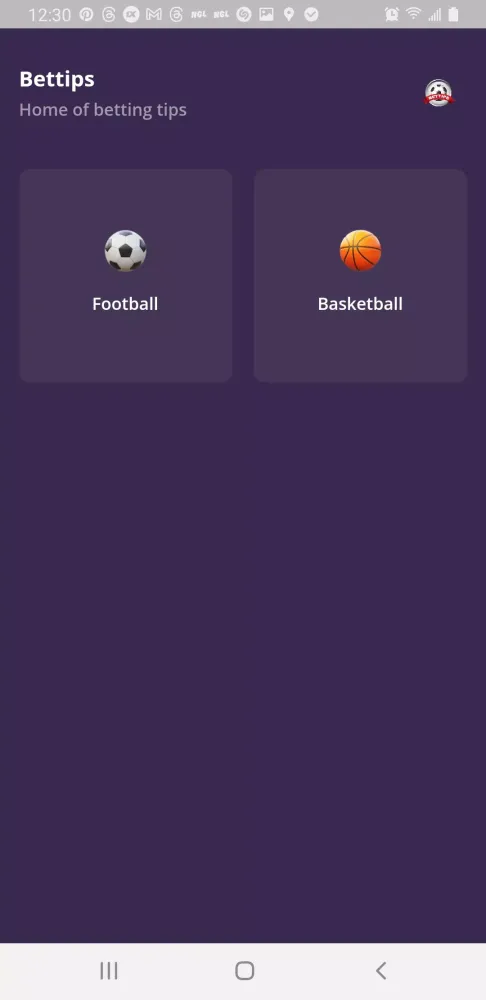 Bettips 스크린샷