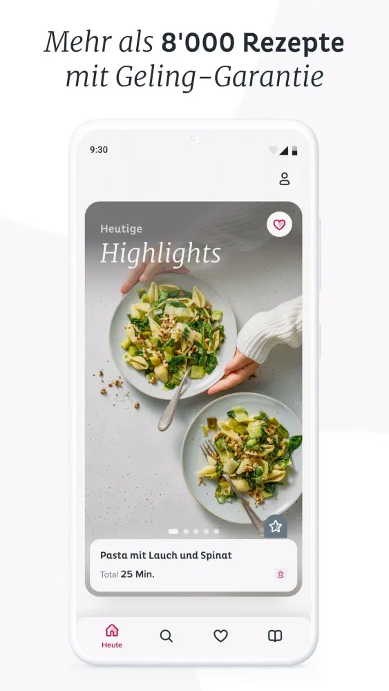 Betty Bossi - Rezepte Kochbuch Screenshots