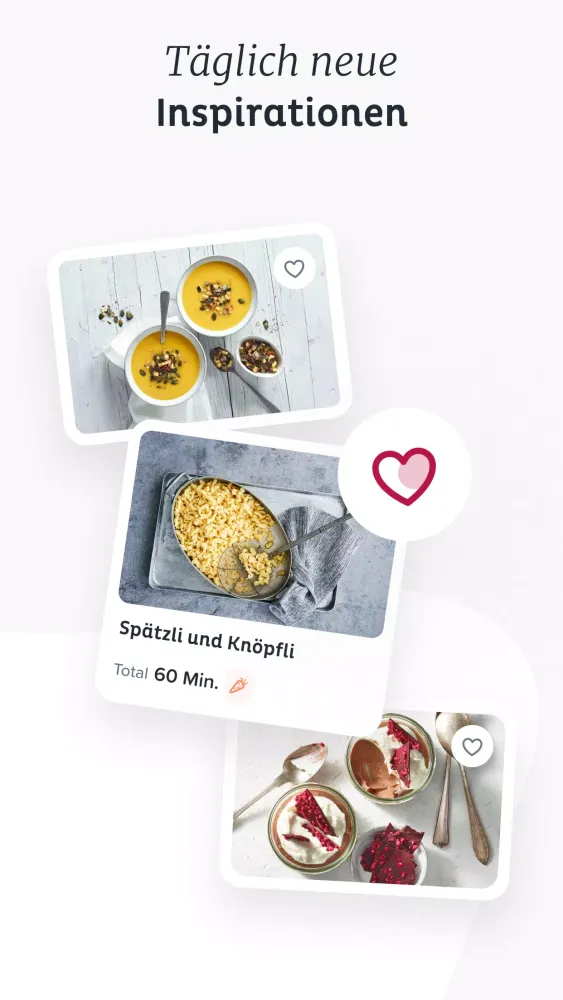 Betty Bossi - Rezepte Kochbuch Screenshots
