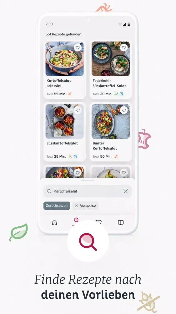 Betty Bossi - Rezepte Kochbuch Screenshots