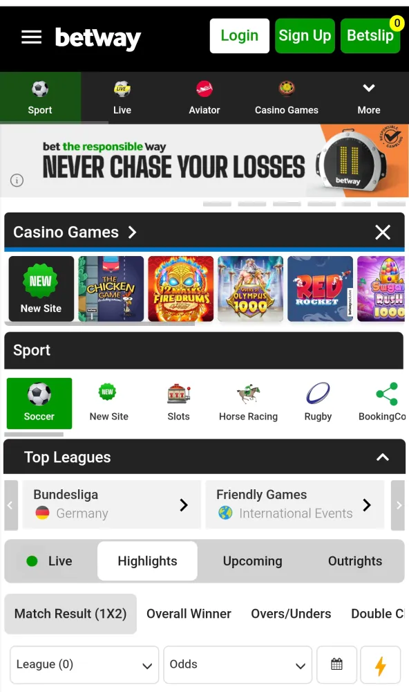 Betway South Africa  Screenshots