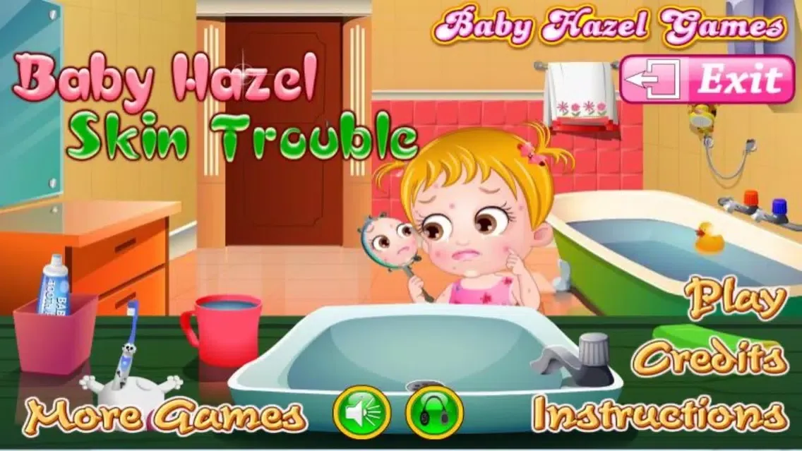 Baby Hazel : Skin Trouble应用截图
