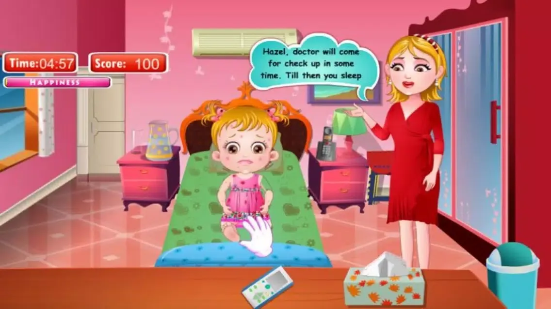 Baby Hazel : Skin Trouble应用截图