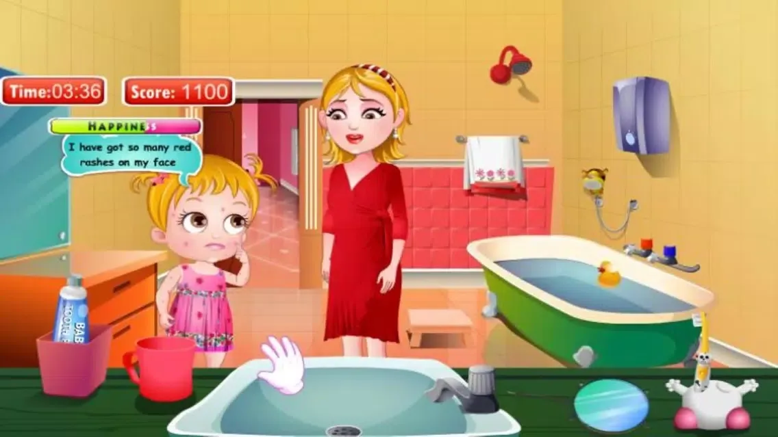 Baby Hazel : Skin Trouble应用截图