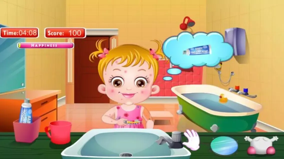 Baby Hazel : Skin Trouble应用截图
