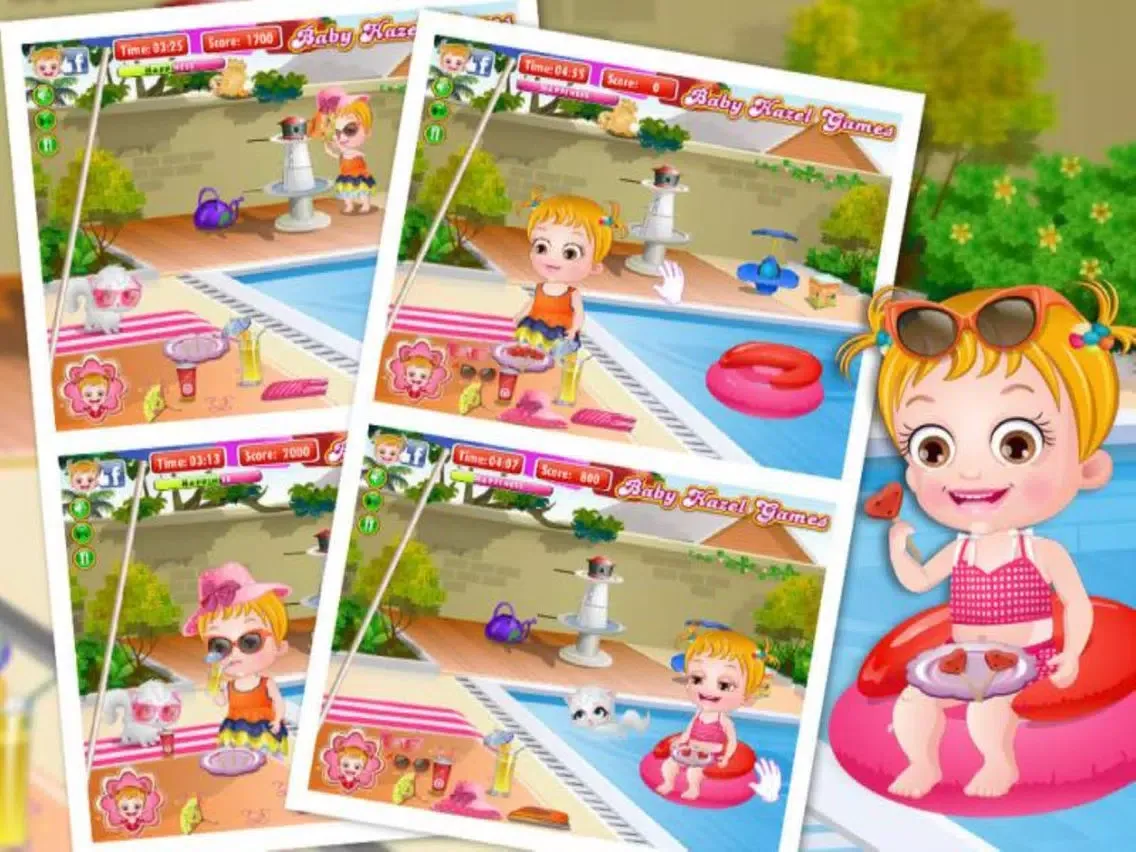 Capturas de tela do Baby Hazel : Summer Fun iPad 