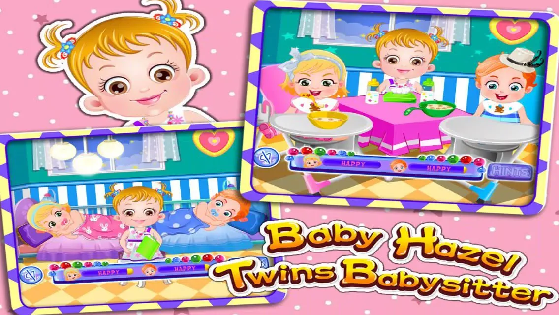 صور Baby Hazel Twins Babysitter