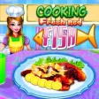 Sara Cooking Fresh Red Fish Sara Cooking Fresh Red Fish