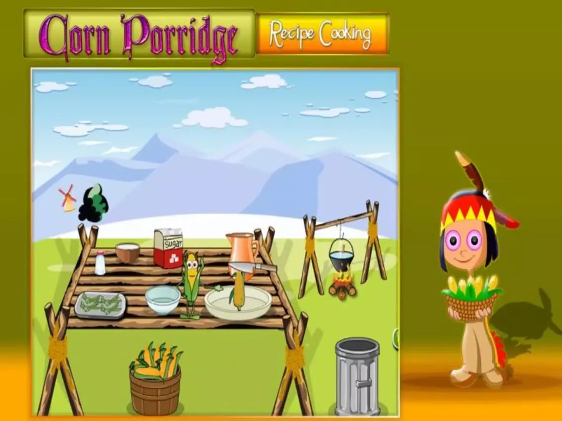 Corn Porridge Recipe Cooking iPad  سکرین شاٹس