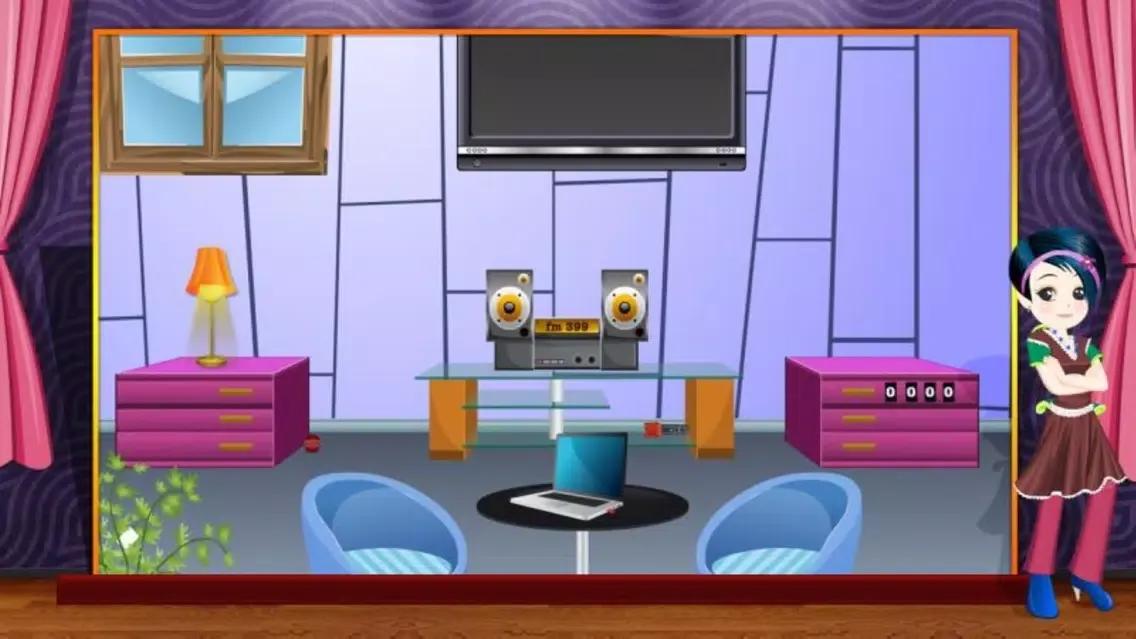 Captures d'écran de Lavender Room Escape