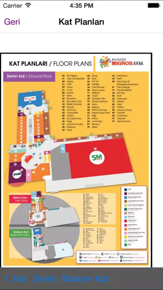 Beylikdüzü Migros AVM应用截图