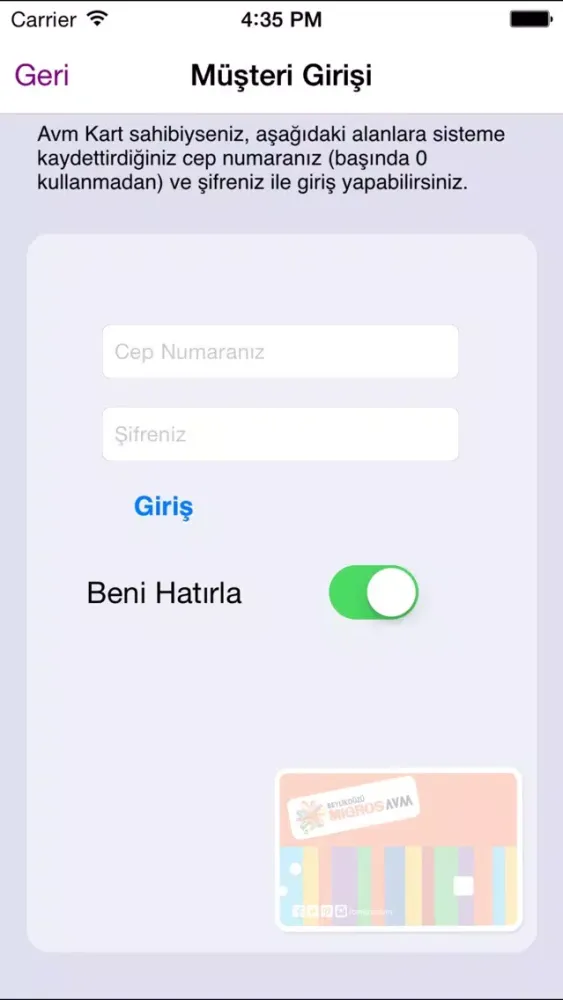 Beylikdüzü Migros AVM应用截图