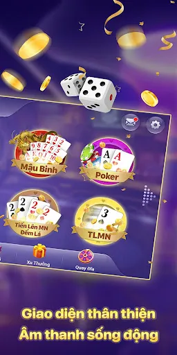 Ảnh chụp màn hình của Game Đánh Bài Online - Tiến Lê