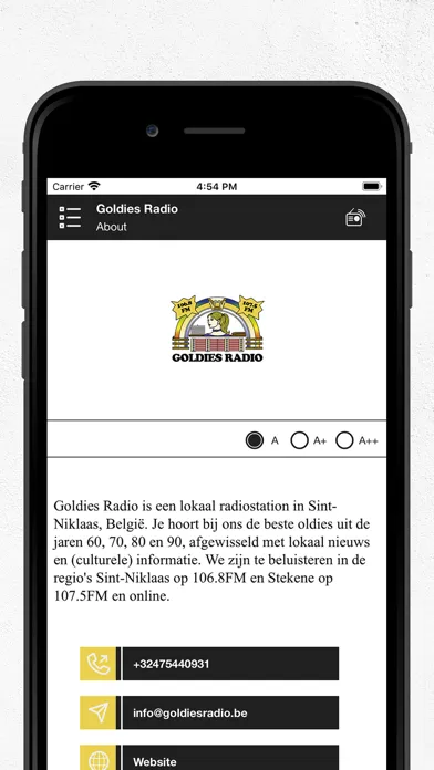 Goldies Radio স্ক্রিনশট