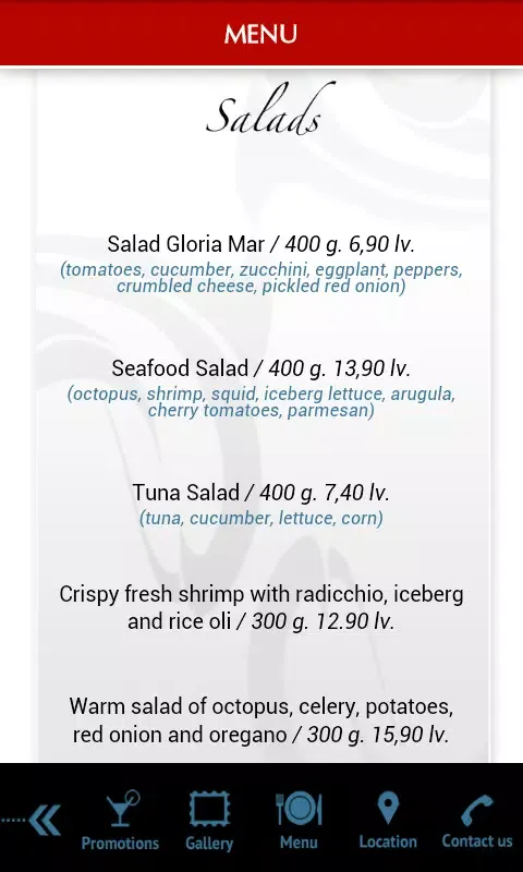 Gloria Mar Screenshots