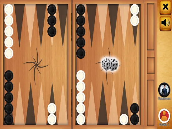 ภาพหน้าจอของ Backgammon Tabla online iPad 