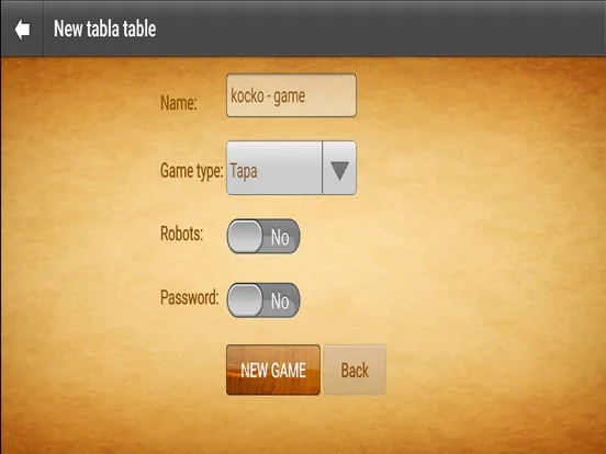 ภาพหน้าจอของ Backgammon Tabla online iPad 