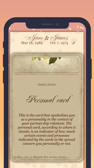 Tarot Lenormand Love स्क्रीनशॉट