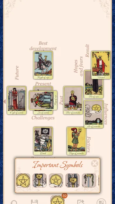 Captures d'écran de Tarot Universe - Card Reading