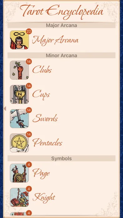 Captures d'écran de Tarot Universe - Card Reading