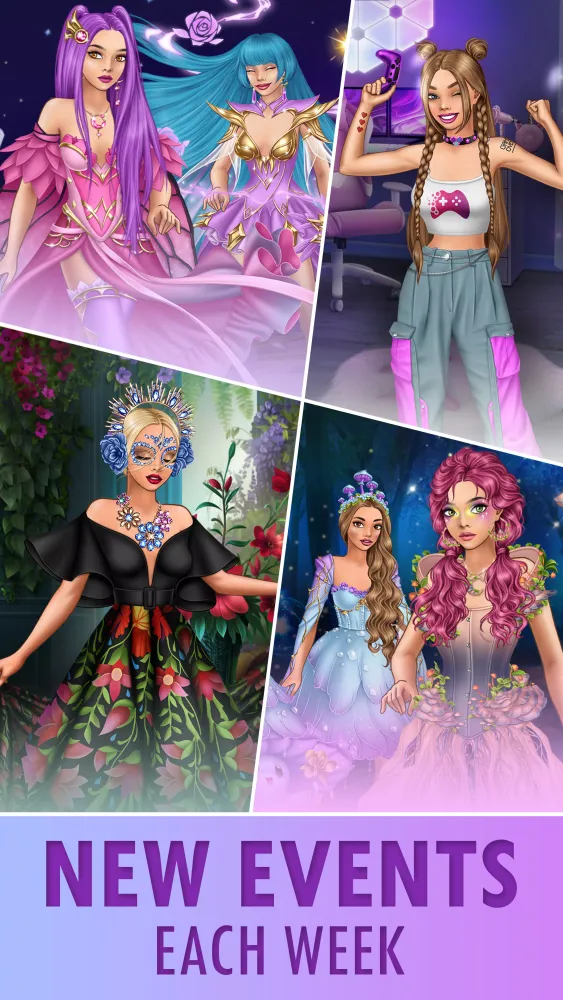 Lady Popular: Dress up game Screenshots