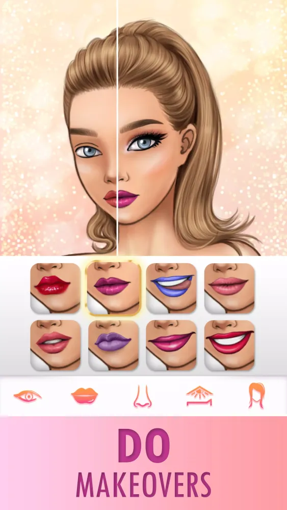 Lady Popular: Dress up game Screenshots